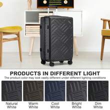supercase ABS+PC Hardshell Suitcase 20" 24" 28" Or 3 Piece Set – Lightweight Cabin Size Carry On & Check In Luggage With Spinner Wheels, TSA Lock & YKK Zippers – Travel Bag For Holiday, Business, And Weekend Getaways