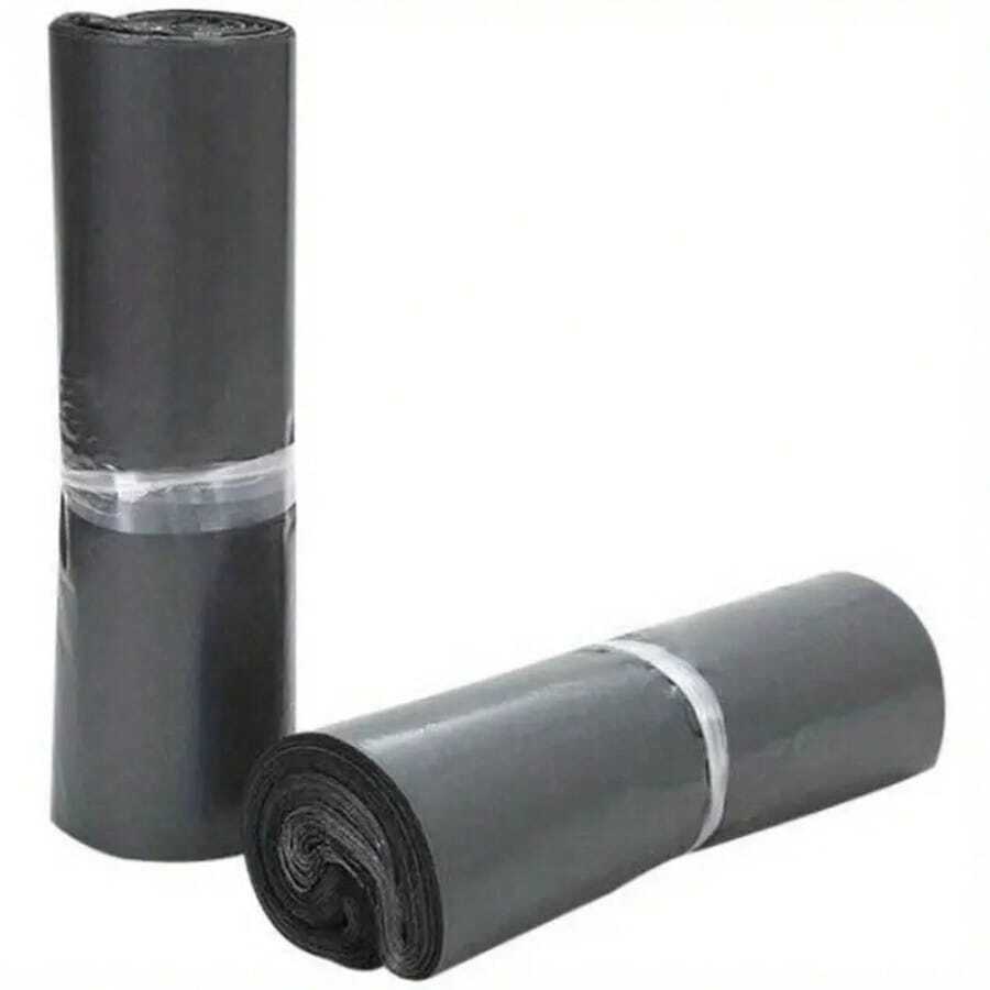 100个黑色快递信封自封塑料邮寄袋 - 黑色 - 查看 1