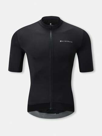 HISERWA (Estilo ajustado) Maillot de ciclismo de manga corta para hombres, ropa de ciclismo de alta calidad, maillot de equipo profesional para ciclismo de montaña y carretera