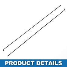 Bicycle Spokes Steel Bike Spoke With Nipples For Most Bicycle - 黑色 275mm 14G 36件鋼 - 查看 5