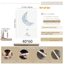 1set Of 3pcs You Are The Sun, The Moon, And All My Stars Wall Art - Printable Wall Art For New Baby Nursery Decor, Classroom, Early Education Class Decoration, Self-Adhesive Art Decal Baby Shower Family Decorations Gifts, Sun Canvas Print, Daycare Poster, Classroom Decoration Play Area Sign, Frameless, Modern Canvas Wall Art, Posters For Room, Room Decoration Stuff, Home Decor ,Room Decor Aesthetic, Western Decor - Multicolor - View 20