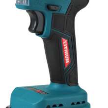 Impact Wrench DRILLPRO 1/2 Inch 600Ft-Lbs 800N.M Brushless Cordless Electric Wrench 21V Impact Driver With 1PCS Lithium Batteries 3000RPM Power Impact Gun For Car Home