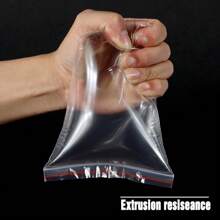 100 piezas Bolsas de plástico resellables de 4 a 30 cm, Combo de 200 piezas/300 piezas, Doble grosor de 0.062mm/2.44mil, Bolsas transparentes para joyería/regalos/aniversarios, Bolsas multifuncionales para accesorios, bolsas de almacenamiento para ropa, bolsas de vacío de plástico, bolsas transparentes autoadhesivas para envíos, viajes, almacenamiento, embalaje, regalos, cumpleaños, aniversarios, bodas