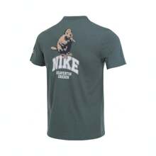 Nike Camiseta corta de cuello de punto NSW BOXY RETRO camiseta GC 2025 Youth U, color TIH0830-338