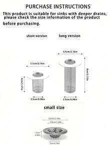1 件浴室下水道毛发过滤器，浴室水槽过滤器，浴缸和淋浴下水道，浴室专用返校 - 彩色 - 查看 5