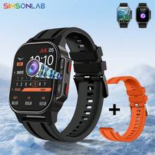 SIMSONLAB 2.13-Inch HD Front Camera Smart Watch For Man , OLED Screen Material, Waterproof Design, Support SIM Card Insertion , Support GPS/Beidou/Granus Support WIFI 2.4G Full Touch Square Screen Plug-In Calls Complete WhatsApp Market Good Gift Good Stylish Goodies - Multicolor - View 13