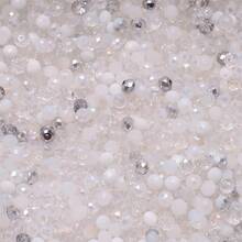 480pcs/Pack 0.4cm Coffee Color Glass Flat Beads For DIY Jewelry, Accessories, Rings, Bracelets, Necklaces, Earrings, Anklets Decor - Coffee Brown - View 19