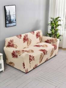 1 pieza Funda decorativa para sofá, funda elástica antideslizante para sofá de 1/2/3/4 plazas, con estampado floral/de hojas/geométrico, apta para todas las estaciones