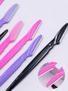 30 Pieces/Bottle Eyebrow Shaver, Boxed Facial Eyebrow Trimming Blade, With Container, Eyebrow Trimming Blade And Shaver For Facial And Body Hair Removal, Hair Care Products And Accessories, Essential For Hair Salons, Beauty And Travel, Suitable For Both Men And Women