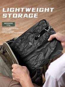 1pc VACUUM COMPRESSION BAG FOR TRAVEL BUSINESS TRIP OUTDOOR STORAGE GYM BAG SEASONAL CHANGE STORAGE AIRTIGHT ZIPPER WATERPROOF NYLON FABRIC Travel Essentials Travel Accessories Travel Bag Vacation Holiday Back To School School Stuff Packing Cubes Dorm Room Essentials College