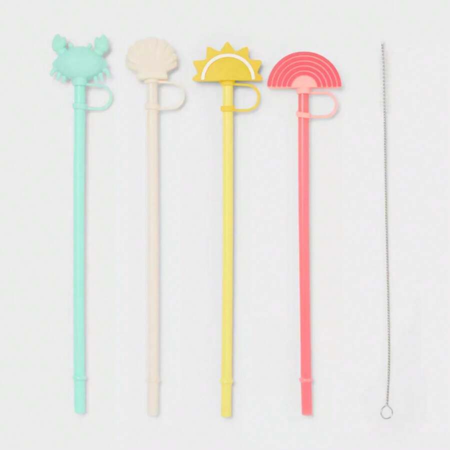 Straw, Figural Covers And Icons -™