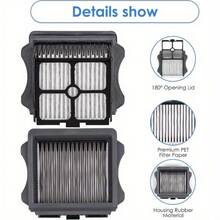 2 件 HEPA 过滤器，适用于 Tineco A11 Master 3S/ 1S/ 1S5/ 1S5 Pro 二合一干湿两用吸尘器，塑料材质，地板附件