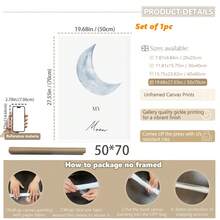 1set Of 3pcs You Are The Sun, The Moon, And All My Stars Wall Art - Printable Wall Art For New Baby Nursery Decor, Classroom, Early Education Class Decoration, Self-Adhesive Art Decal Baby Shower Family Decorations Gifts, Sun Canvas Print, Daycare Poster, Classroom Decoration Play Area Sign, Frameless, Modern Canvas Wall Art, Posters For Room, Room Decoration Stuff, Home Decor ,Room Decor Aesthetic, Western Decor - Multicolor - View 23