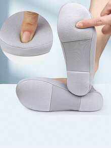 1 Pair Soft Invisible Low-Cut Non-Slip Comfortable Insoles, Accessories For Women Shoes, Sneakers, Snow Boots, Casual Shoes,White Shoes