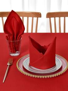 2/6/12/240pcs Modern Minimalist Solid Color Polyester Napkins, Skin-Friendly Absorbent Reusable, Suitable For Wedding, Party, Picnic, Living Room, Dining Room, Daily Home Decor