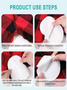 50pcs Armpit Sweat Pads, Disposable Underarm Absorption Sweat Pad, Durable And Effective, Breathable, Invisible, Comfortable And Odorless, Easy To Use, Suitable For Both Men And Women In Hot Summer Summer Cooling,Beach,Travel
