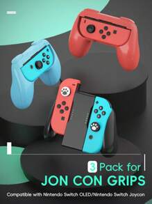 DATA FROG DATA FROG 3 PCS Left Right Joy-Con Bracket For Nintend O Switch Controller Holder For Nintend O Switch OLED Game Accessories
