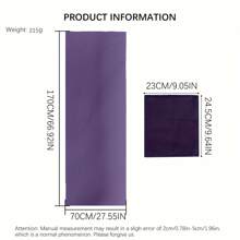 1pc Elegant Solid Color Chiffon Scarf & Hat Set - Lightweight Breathable Polyester Scarf With Matching Hat, Suitable For Casual Wear, Sun Protection, Windproof, Headscarf