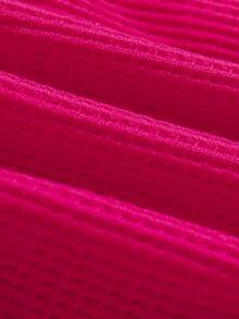 Einfaches Sommerkleid für Kleine Mädchen, Polokragen mit halboffener Knopfleiste, Einfarbiger sportlicher Stil, Herz-Stickerei, lässiges Outdoor-Sportkleid, Rückkehr zur Schule/Schulkleidung