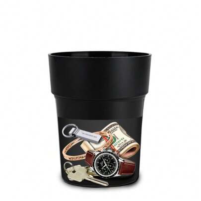 Maceta con caja fuerte oculta y compartimento secreto, escondite de llave de almacenamiento secreto, esconder una caja fuerte secreta para guardar llaves