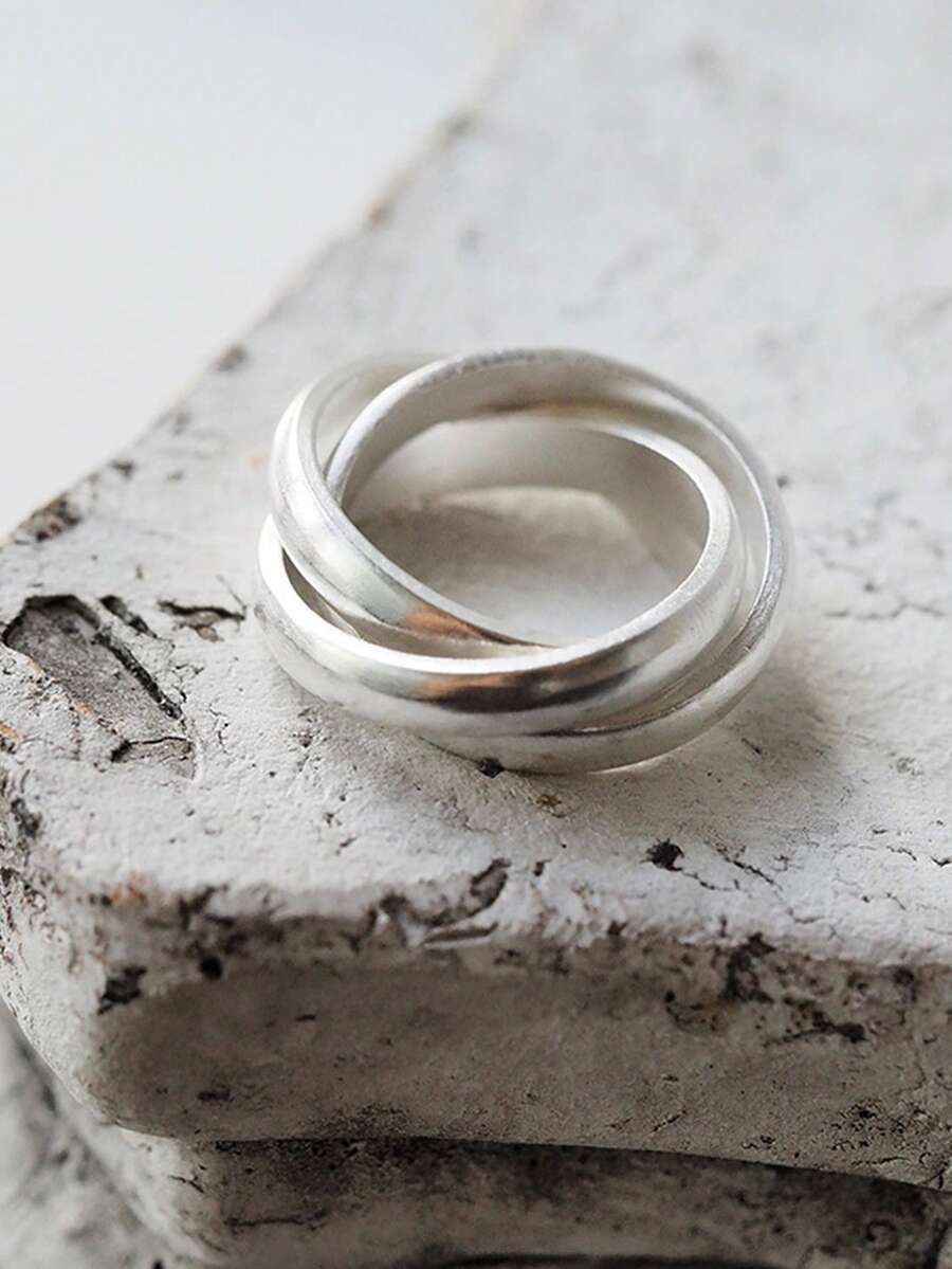 Inel de nuntă de logodnă cu flori drăguțe, din argint 925, pentru femei, cadou de bijuterii pentru iubită/soție