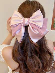 1pc Bowknot Hair Clip, Multilayered Butterfly Hair Accessory, Elegant Princess Style Hair Decoration