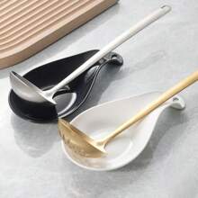 Set de 2 reposacharradores de PP, base para cuchara de sopa, almohadilla aislante, accesorios de utensilios de cocina