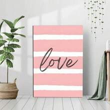 1 Pc Valentines Printable Wall Art Canvas Poster Painting Wall Decor For Bedroom Living Room No Frame