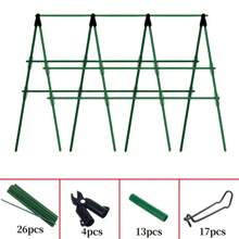 1pc 180cm X 180cm/70.87inch X 70.87inch Herringbone Support Rack, Garden Trellis, Cucumber & Tomato Support, Plant Support Frame, Grape Trellis, Reusable