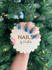 Personalized Custom Nail Plate | Nail Art Photo Props | Nail Art Gifts | Beauty Salon Logo | Gift For Her | Nail Art Design | Salon Decoration | Nail Art Technology