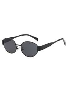 1pc This Is A Vintage, Small-Framed, Oval-Shaped, Stylish And Elegant Accessory For Ladies, Suitable For Daily Use For Summer Beach Vacation,Outdoor,Travel