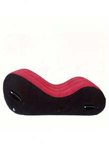 Inflatable Lounger Sofa,Air Sofa Bed Slouchy Lounger Chair Cozy Sleeping Camping Sofa Bed For Outdoor Picnics Hiking Beach Home Park Travel And Indoor Home Use - Rose Red - View 3