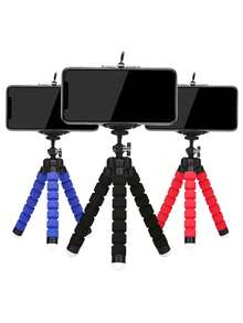 An Octopus Mobile Phone Holder, Camera Stand, Photography Stand-Strong, Can Be Folded At Will, Multiple Folding Without Damage, Compatible With Apple Mobile Phones And Other Mobile Phone Models, Cameras And Other Compatible With IPhone, Android Phone, Gift For Birthday, Family, Friends Phone Stand, Phone Accessories