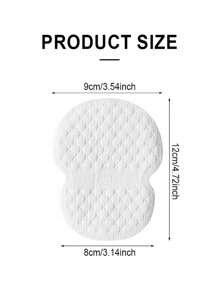 50pcs Armpit Sweat Pads, Disposable Underarm Absorption Sweat Pad, Durable And Effective, Breathable, Invisible, Comfortable And Odorless, Easy To Use, Suitable For Both Men And Women In Hot Summer Summer Cooling,Beach,Travel
