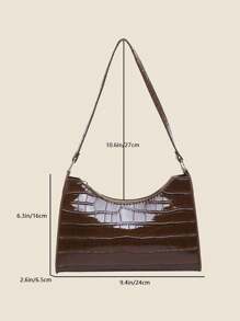 Crocodile Embossed Bag