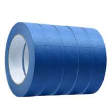 1 Peça Fita Adesiva de Pintura Azul para Acabamento de Bordas, Recorte de Parede e Teto, Liberação Limpa, Fita Adesiva de Pintor Livre de Resíduos