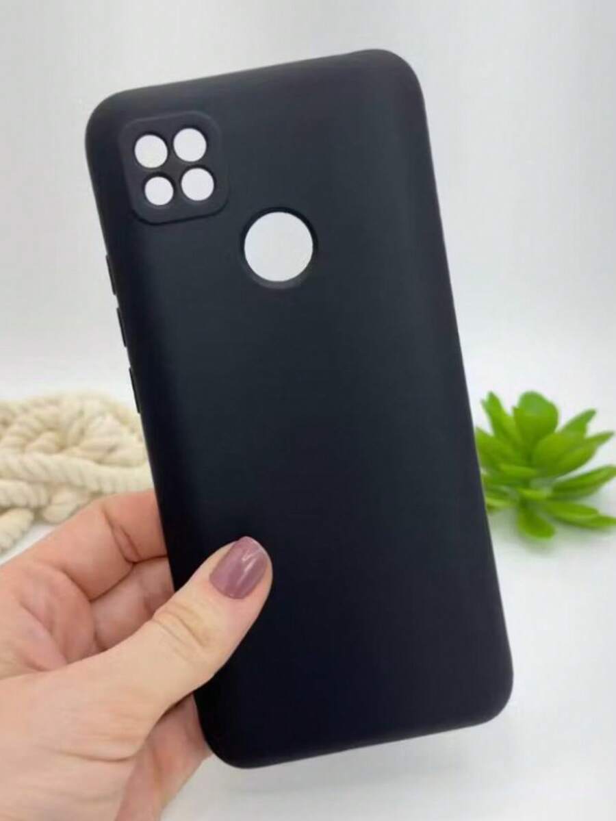 Velvet Silicone Case For A22 4g / M32 - Black - View 1