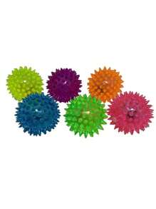 Bola Espeto Com Luz e Apito 6.5cm