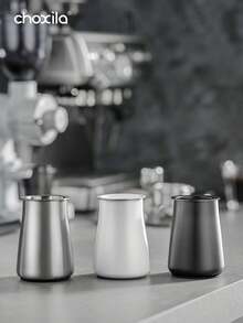 choxila 1 件咖啡筛，咖啡筛，细网咖啡粉筛，不锈钢研磨咖啡接收器，咖啡制作配件，防滑底座 回到学校 - 咖啡篩 - 查看 5