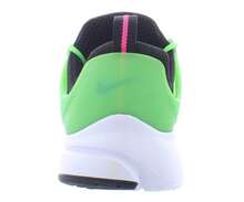 Nike Presto Boys Shoes - 黑色/綠色 - 查看 4