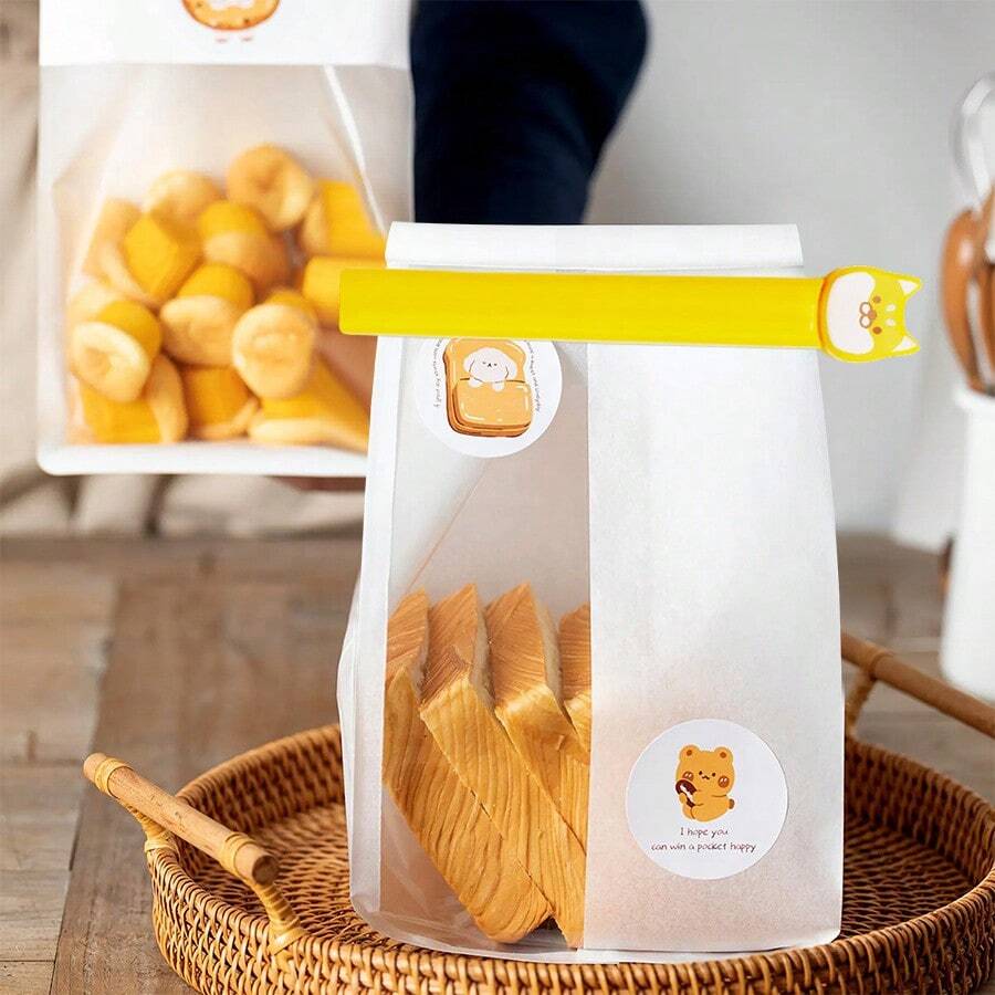 Food Storage Bag Sealing Clips, Plastic Sealing Clips, Suitable For Food, Snacks, Bread Storage Sealing, Effectively Prevents Food From Becoming Damp, Household Food Bag Sealing Sealer, Kitchen Gadgets - Multicolor - View 1