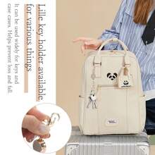 2 piezas hebilla de gancho con cordón retráctil, cuerda retráctil multifuncional para colgar bolsos, llaveros, simple y práctico, adecuado para usar a diario