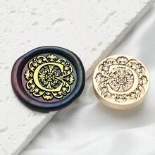 1PC 26 English Letters Wax Seal Stam, Brass Materia, Hand Stamped With Seal, For Scrapbook Envelopes Wedding Invitations Gift Card Packaging, Gift Decoration, 2.5cm/0.98in, Back To School, School Supplies - 2.5cm - View 19