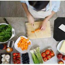 HERSENT Chef's Knife Roll Bag,Portable Travel Chef Knife Case Carrier Storage Bag With 4 Slots Best Gift For Pro Chef Or Culinary Enthusiasts