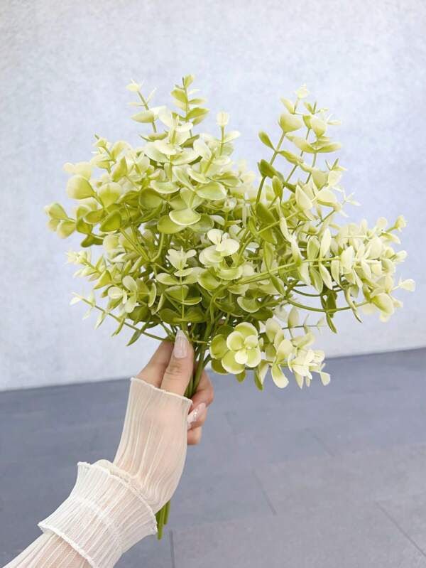 Artificial Eucalyptus Flowers, High-End Fake Flowers For Living Room, Bedroom, Decor, Party, Valentine's Day, Artificial Green Plants