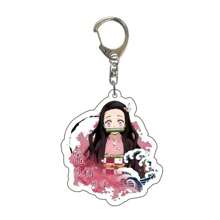 bandai Cartoon Bag Hanging Decoration Acrylic Key Chain : Kimetsu No Yaiba Iguro Obanai Cute Y2K Cartoon Pendant, Suitable For Shoulder Bags And Backpacks And Keys, The Perfect Gift For Fans, Cosplay Party Decoration Pendants Car Pendants Creative Anime Derivatives, Japanese Comic Pendants, Senior Anime Fans Collections, Otaku Series Gifts , Cheap Holiday Gifts