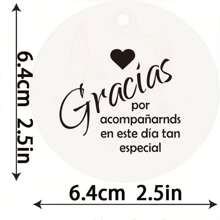 50pcs/Pack Simple Spanish Gracias Thank You Gift Hang Tags, With Hole & String, 2" X 3.5", Suitable For Wedding, Birthday, Adult Ceremony, Anniversary, Holiday Greeting, Mother's Day, Father's Day, Wedding Favor Decoration Tags School Supplies,Back To School