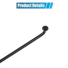 Bicycle Spokes Steel Bike Spoke With Nipples For Most Bicycle - 黑色 290mm 14G 12件鋼 - 查看 5