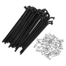 Black 76mm 14G 36Pcs Carbon Steel