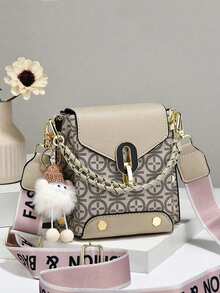 2025 新款设计女士手机包/手提包/女包便携多功能户外旅行单肩斜挎包，时尚简约，优雅，高贵，成熟女性，学生聚会开学季，郊游，最佳选择，最佳礼物！ - 彩色 - 查看 11